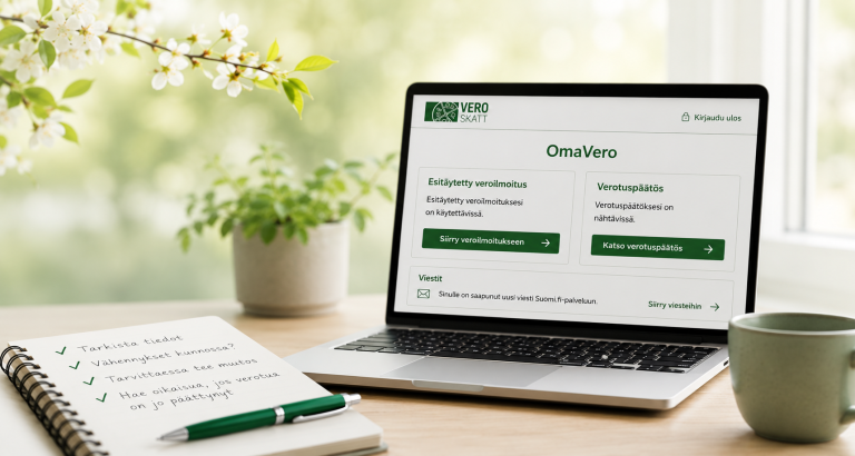 Unohtuiko kotitalousvähennys tai jokin muu vähennys ilmoittaa veroilmoituksella?